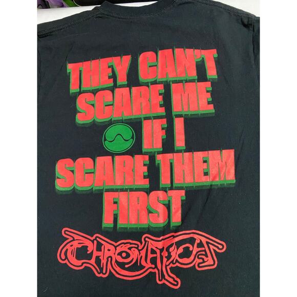 Lady Gaga Chromatica “Scare Me” Shirt – Size Medium, Black Graphic Tee - Picture 9 of 9